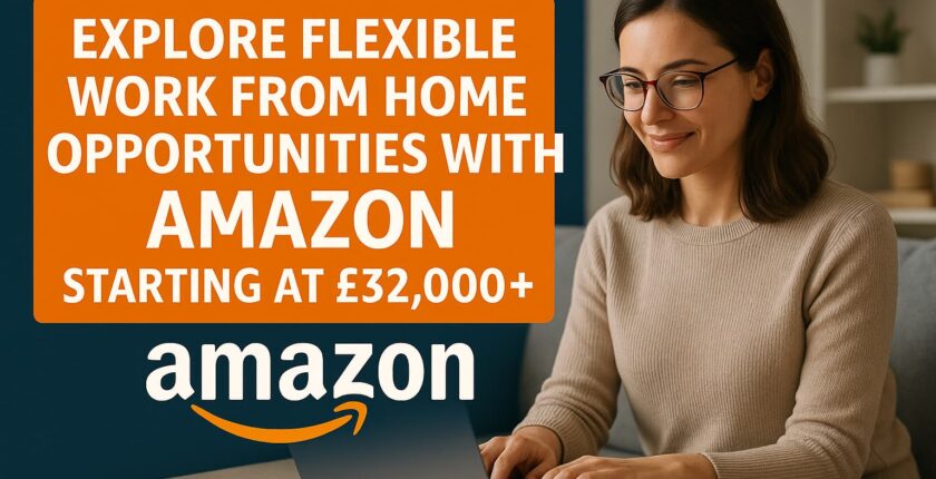 Explore Flexible Work from Home Opportunities with Amazon Starting